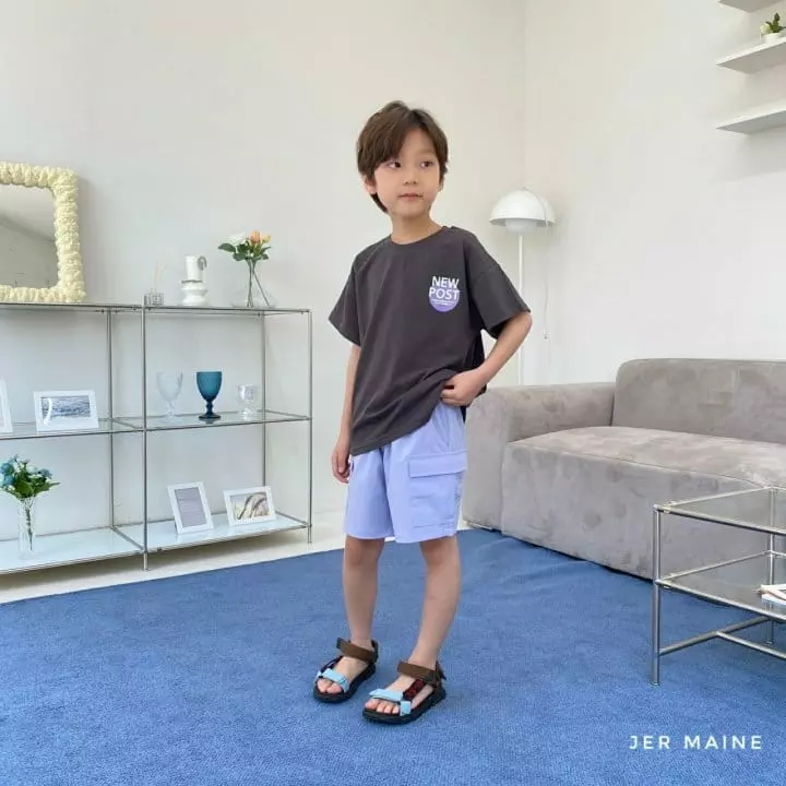 Jermaine - Korean Children Fashion - #kidsshorts - Ice Cargo Shorts with Mom - 5