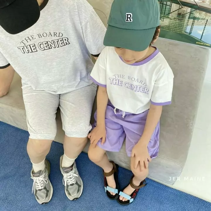 Jermaine - Korean Children Fashion - #kidsstore - Center Piping Tee - 11