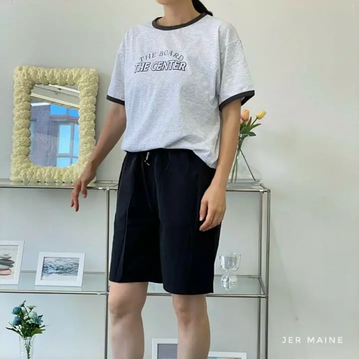 Jermaine - Korean Children Fashion - #kidzfashiontrend - Center Piping Tee - 12