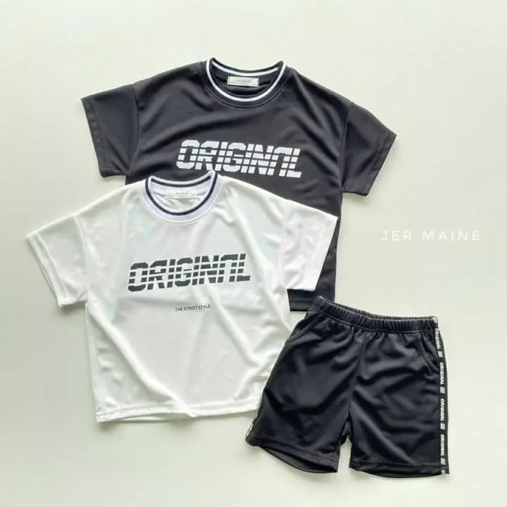 Jermaine - Korean Children Fashion - #magicofchildhood - Original Mesh Top Bottom Set - 12