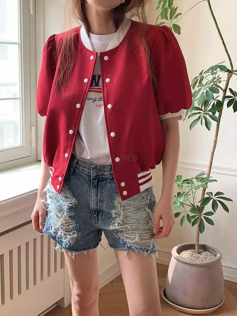 Jkichi - Korean Women Fashion - #momslook - Shirring Jacket