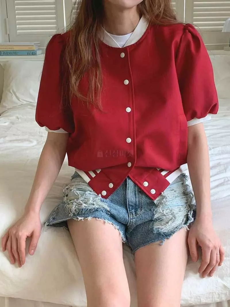 Jkichi - Korean Women Fashion - #momslook - Shirring Jacket - 11