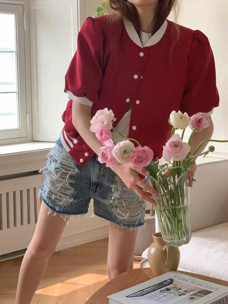 Jkichi - Korean Women Fashion - #momslook - Shirring Jacket - 7