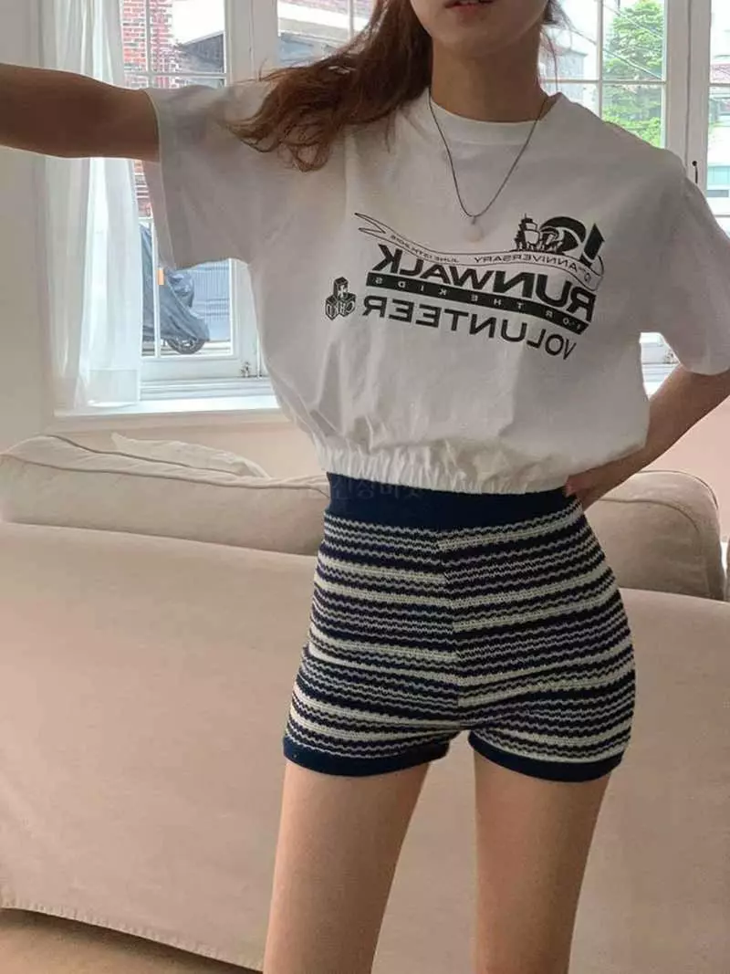 Jkichi - Korean Women Fashion - #momslook - Banding Tee - 10