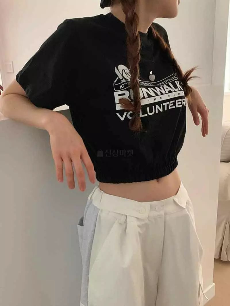 Jkichi - Korean Women Fashion - #momslook - Banding Tee - 12