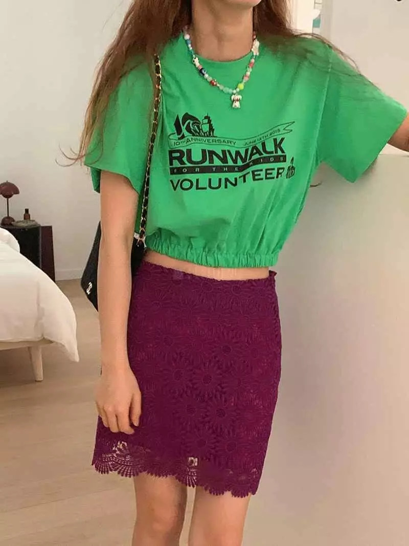 Jkichi - Korean Women Fashion - #momslook - Banding Tee - 2
