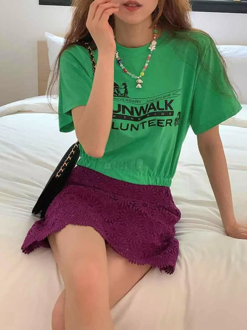 Jkichi - Korean Women Fashion - #momslook - Banding Tee - 6