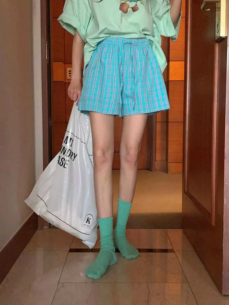 Jkichi - Korean Women Fashion - #momslook - Mini Shorts - 12