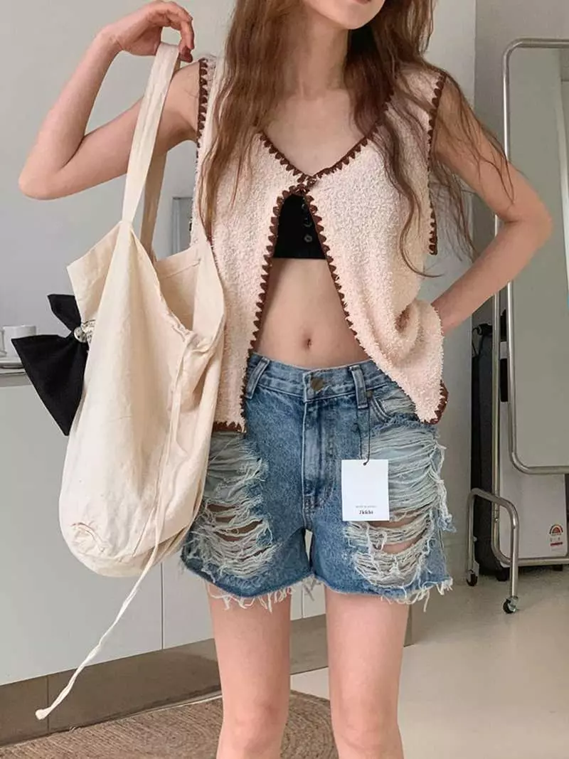 Jkichi - Korean Women Fashion - #momslook - Mello Vest - 3