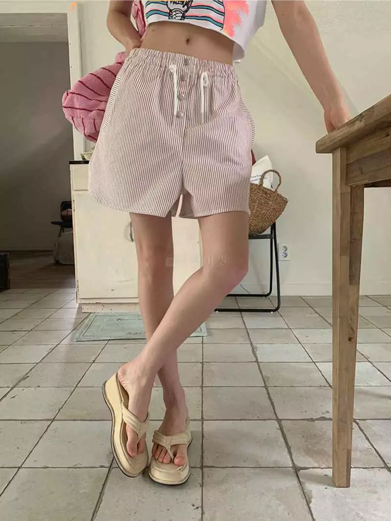Jkichi - Korean Women Fashion - #momslook - Marine Shorts - 10