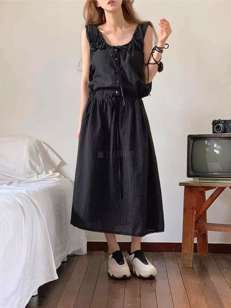 Jkichi - Korean Women Fashion - #momslook - Lui Lace One-piece - 7