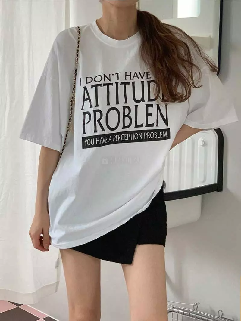 Jkichi - Korean Women Fashion - #momslook - Don’t Tee - 3