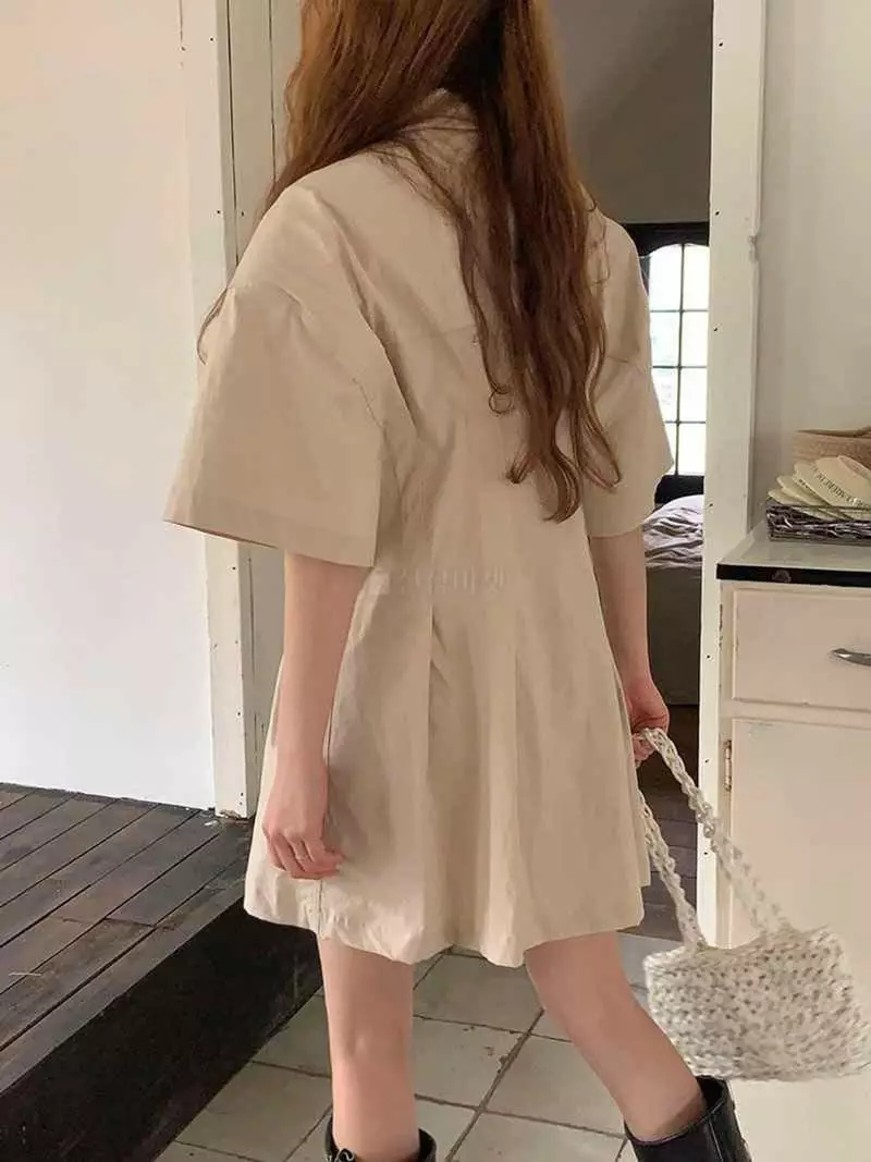Jkichi - Korean Women Fashion - #womensfashion - Pine Pintuck One-piece - 4