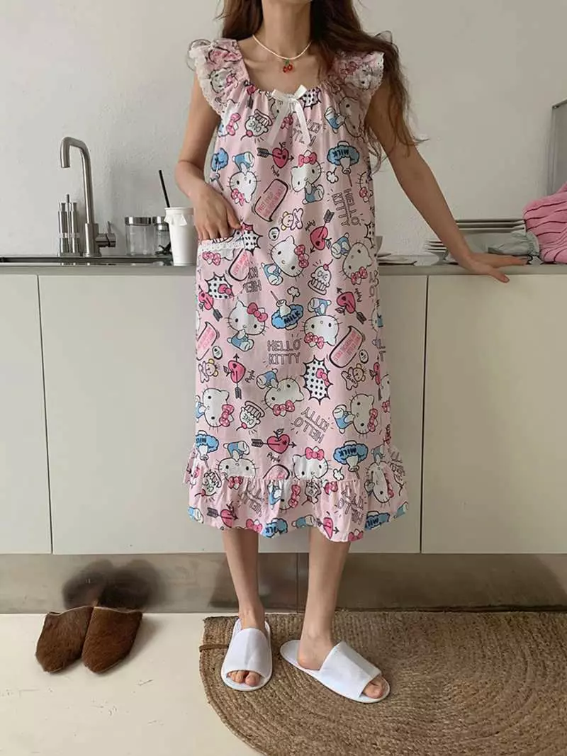 Jkichi - Korean Women Fashion - #momslook - Kitty One-piece - 2