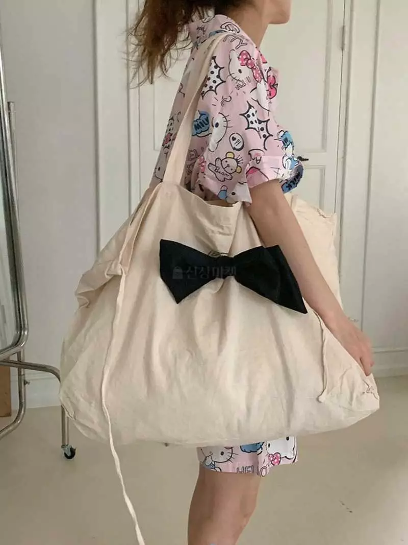 Jkichi - Korean Women Fashion - #momslook - Kitch Eco Bag - 6