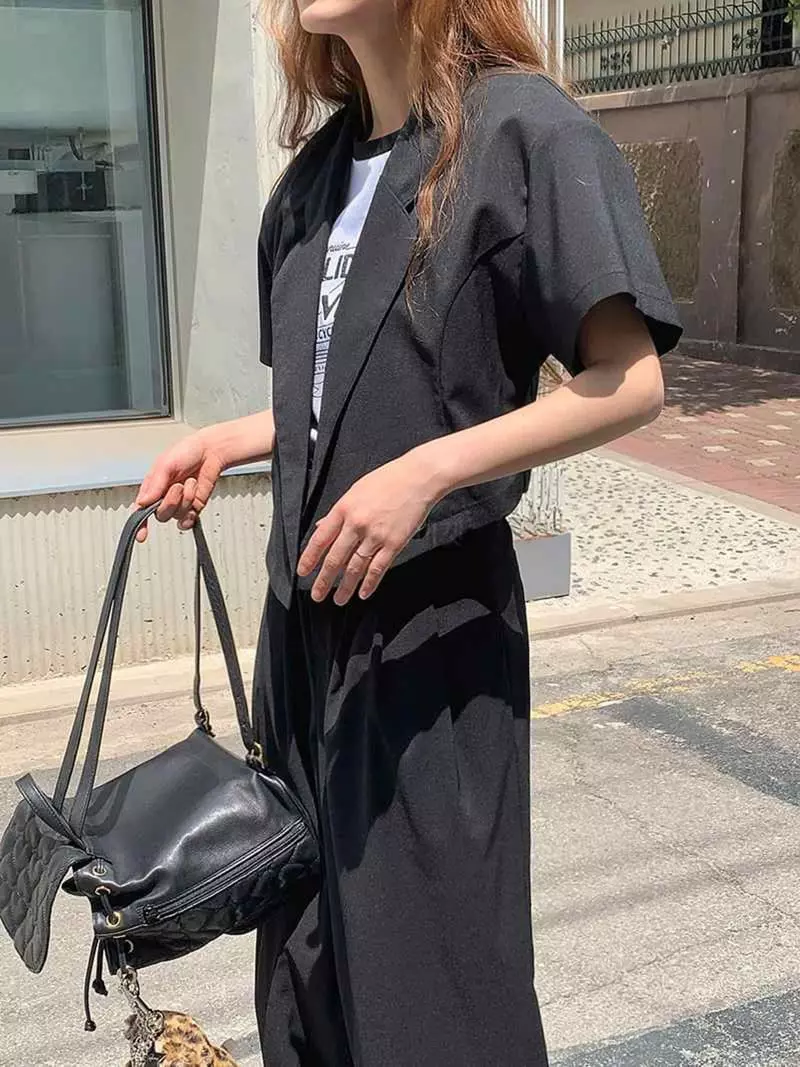 Jkichi - Korean Women Fashion - #momslook - Cool Jakcet