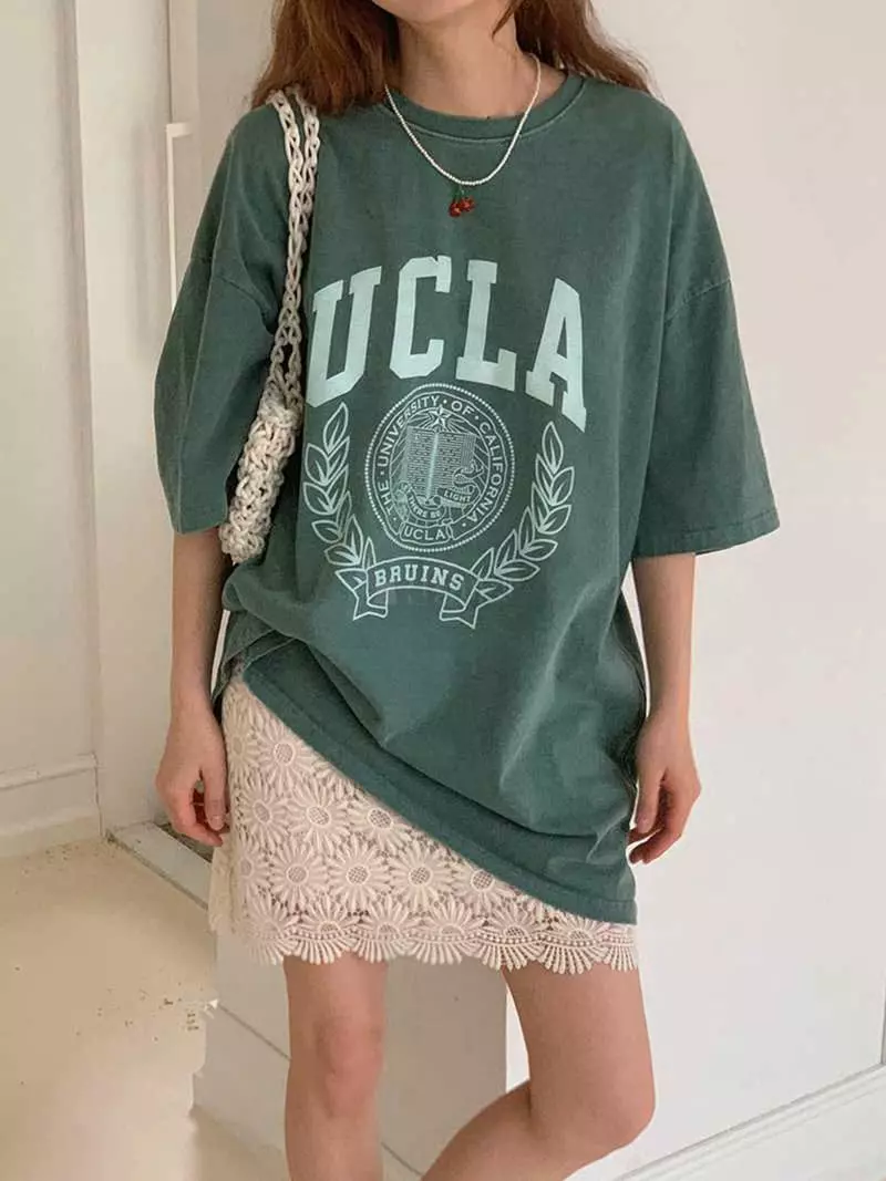 Jkichi - Korean Women Fashion - #momslook - UCL Tee - 10