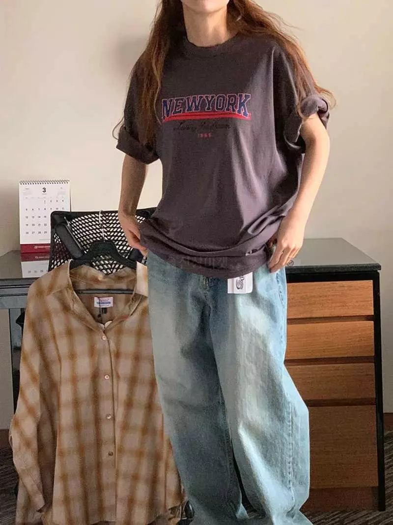 Jkichi - Korean Women Fashion - #momslook - Silket Tee - 10