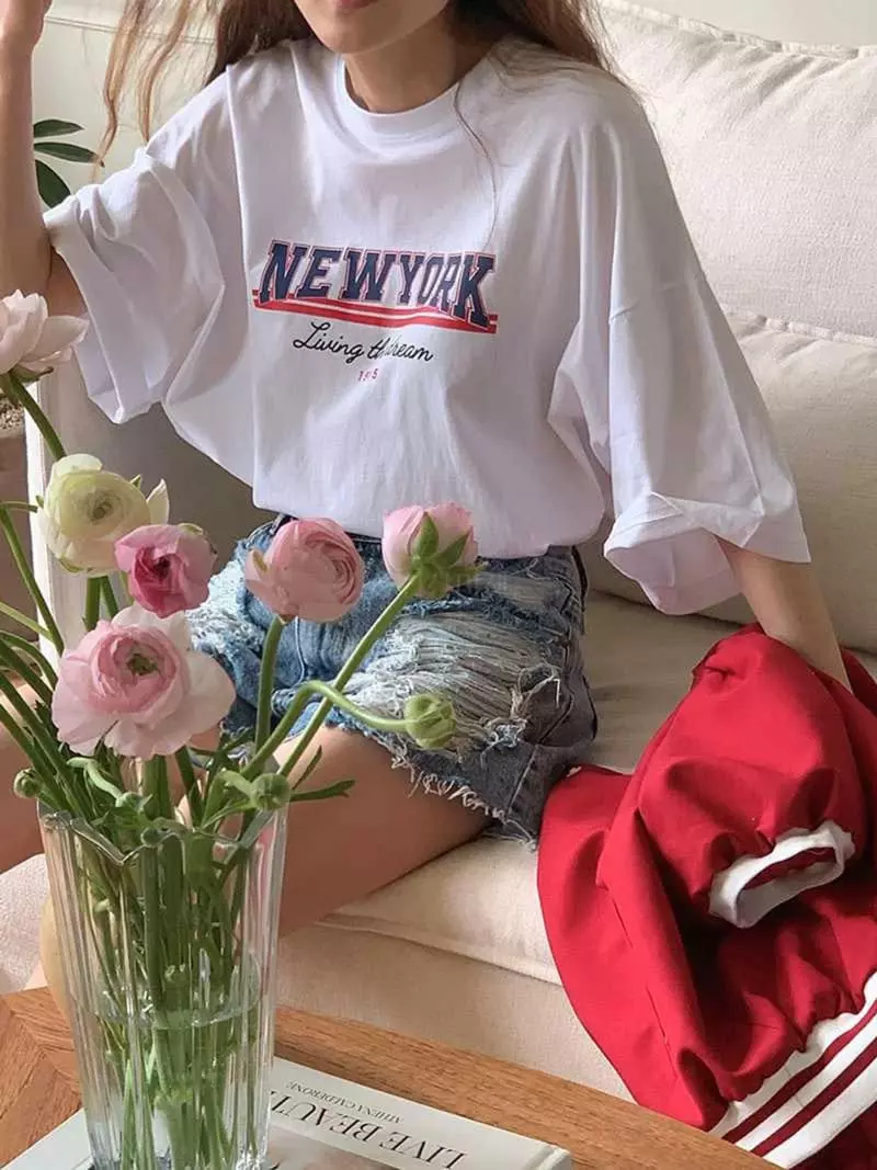 Jkichi - Korean Women Fashion - #momslook - Silket Tee - 6