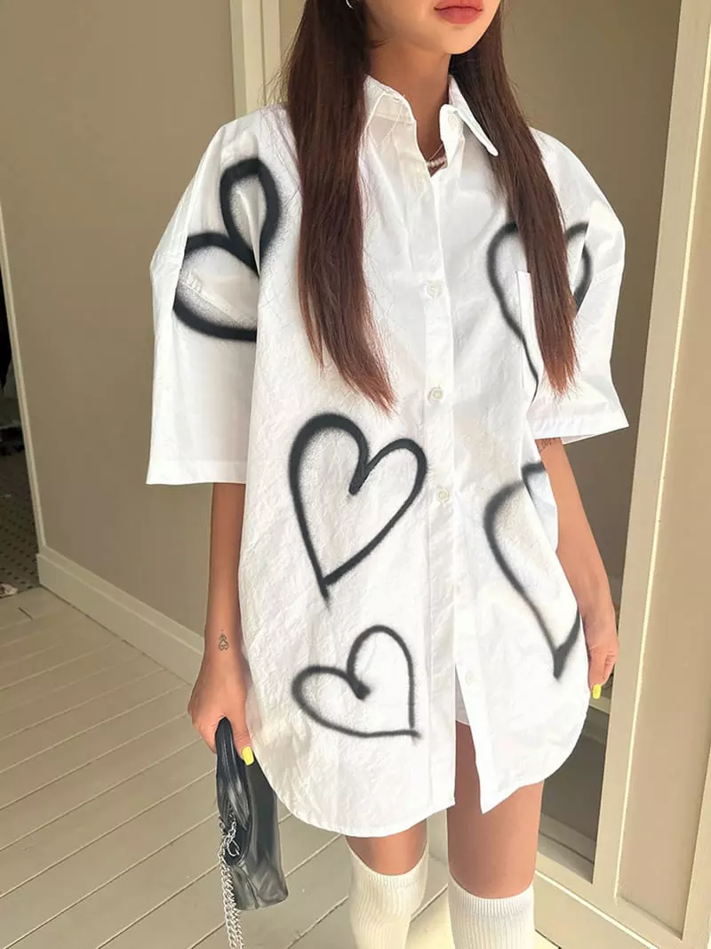 Jkichi - Korean Women Fashion - #pursuepretty - Stripes Shirt - 9