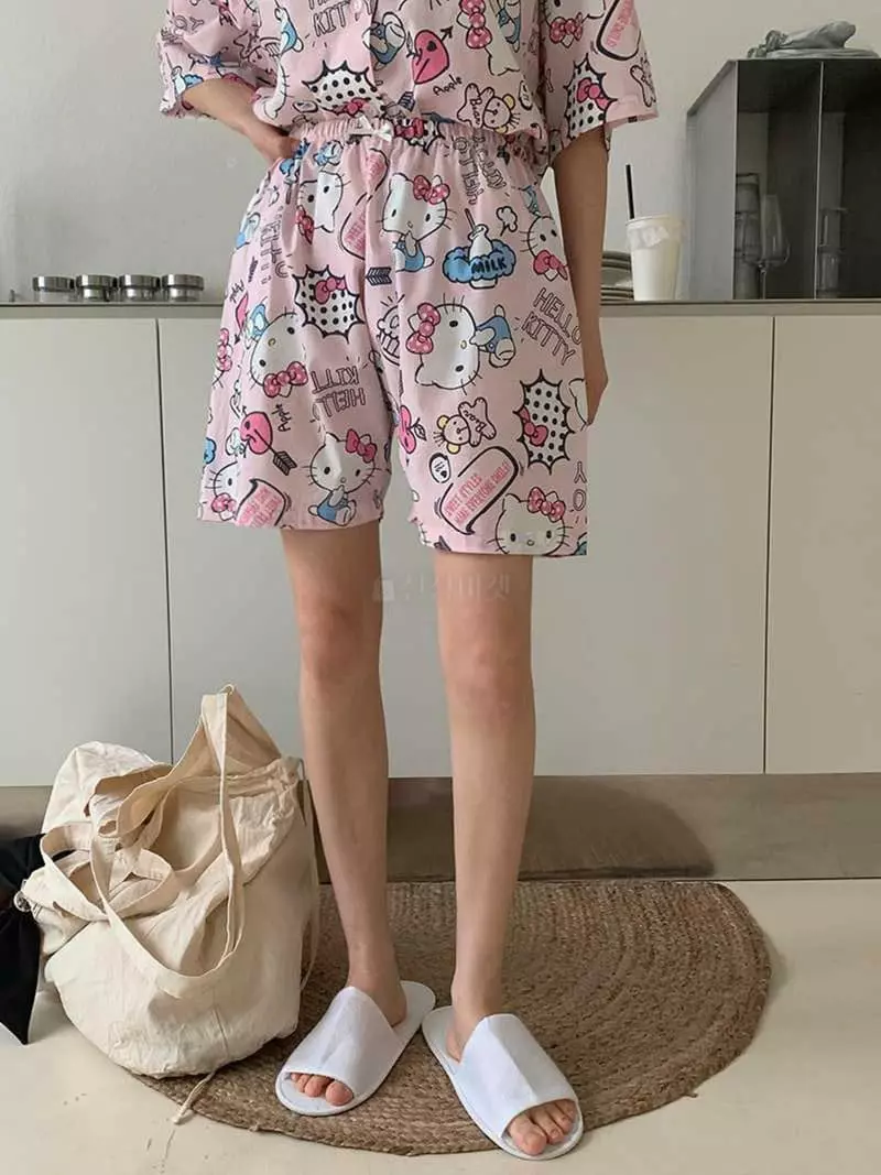 Jkichi - Korean Women Fashion - #pursuepretty - Kitty Summer Set - 11