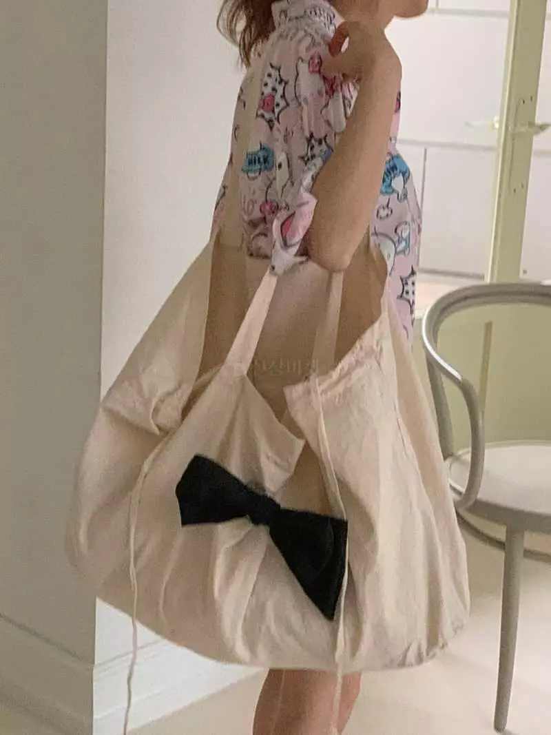 Jkichi - Korean Women Fashion - #pursuepretty - Kitch Eco Bag - 10