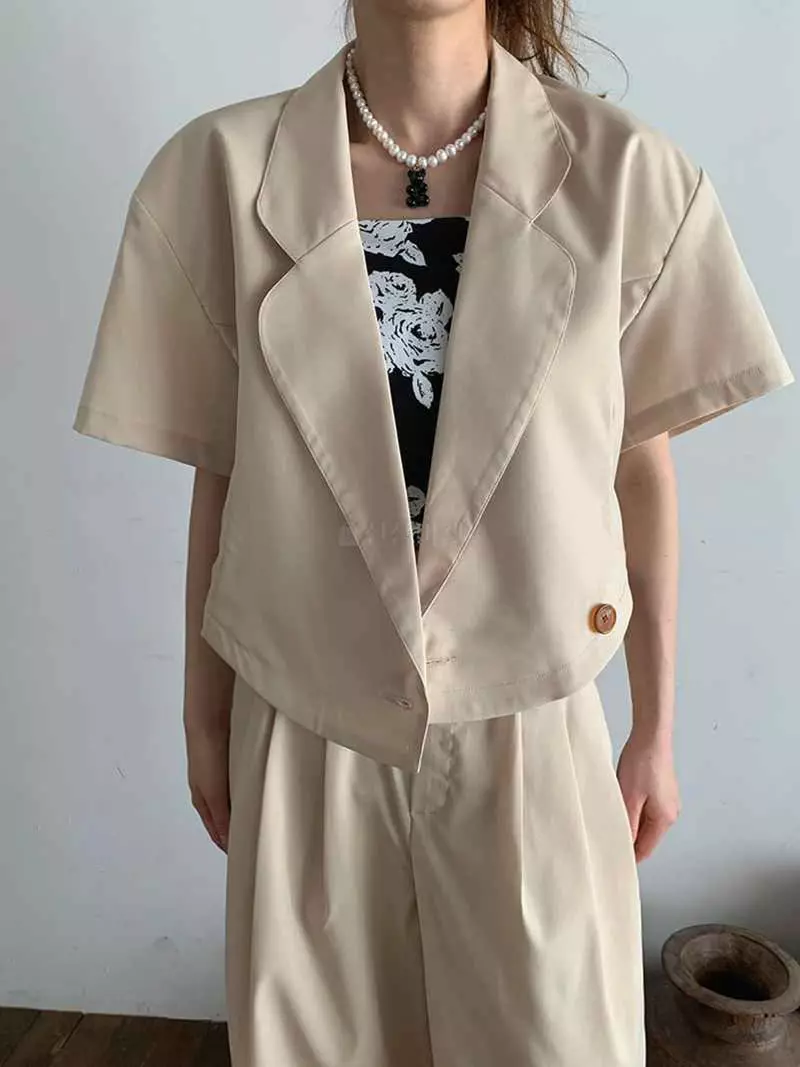 Jkichi - Korean Women Fashion - #restrostyle - Cool Jakcet - 10