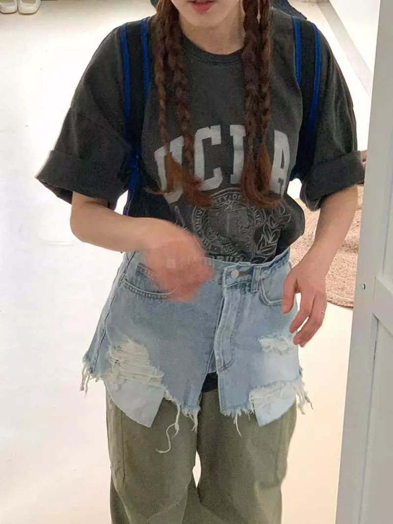 Jkichi - Korean Women Fashion - #restrostyle - UCL Tee - 5