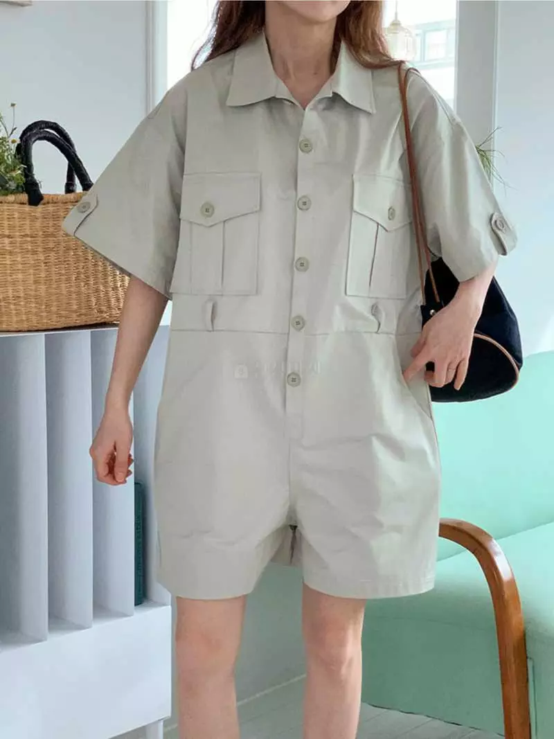 Jkichi - Korean Women Fashion - #romanticstyle - C Jumpsuit - 9