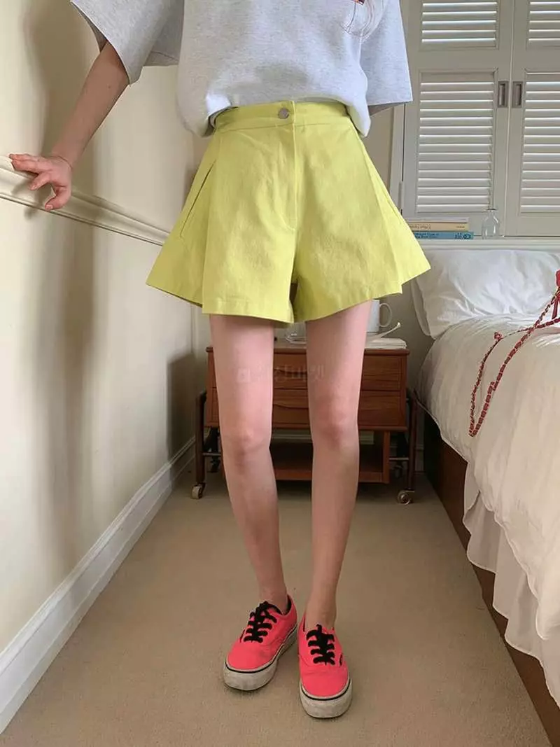 Jkichi - Korean Women Fashion - #romanticstyle - Color A Shorts - 8