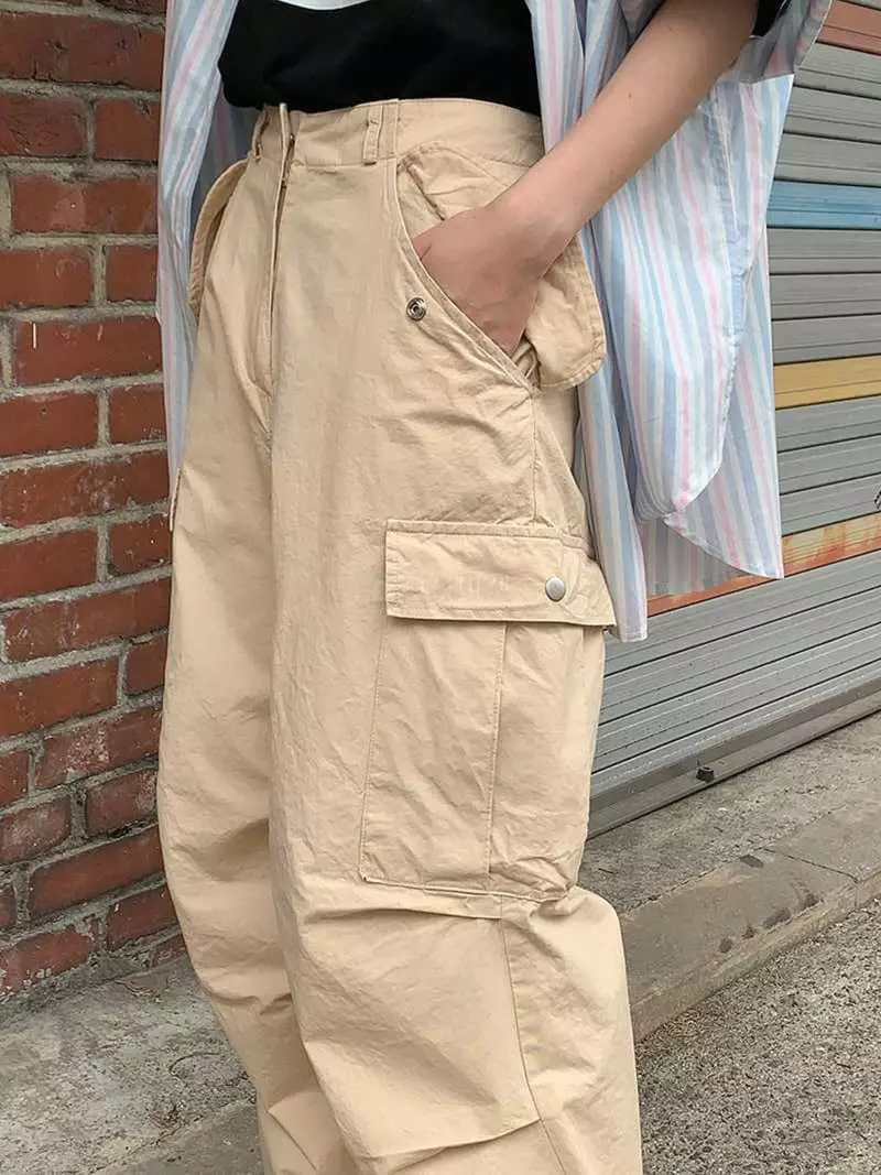 Jkichi - Korean Women Fashion - #restrostyle - Washing Pants - 4