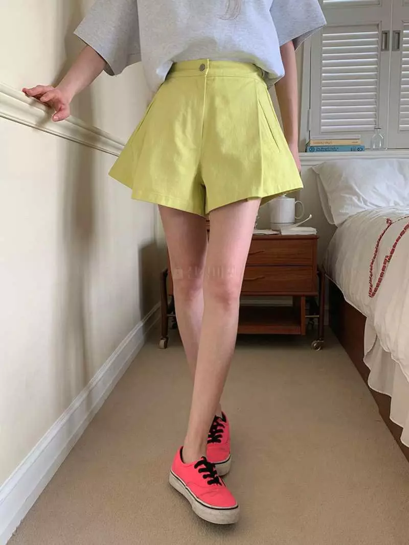 Jkichi - Korean Women Fashion - #shopsmall - Color A Shorts - 9