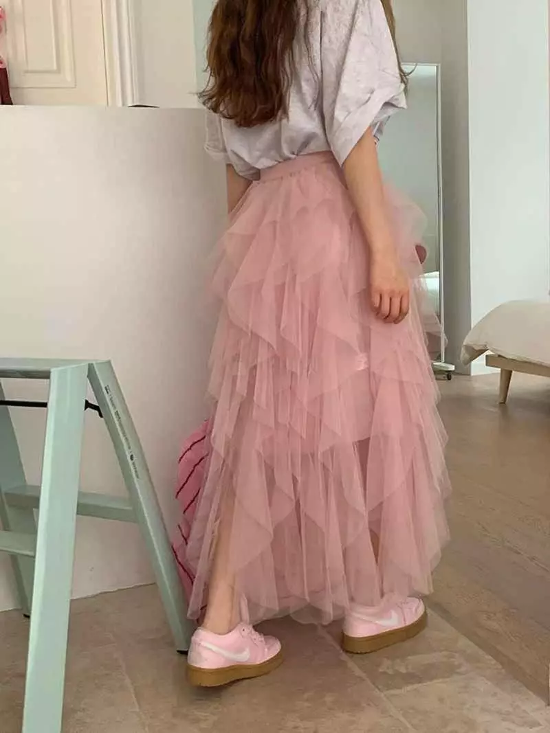 Jkichi - Korean Women Fashion - #thatsdarling - Wave Skirt - 7