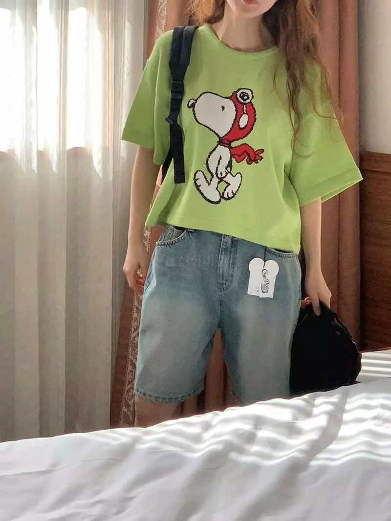 Jkichi - Korean Women Fashion - #thelittlethings - Snup Crop Tee - 2