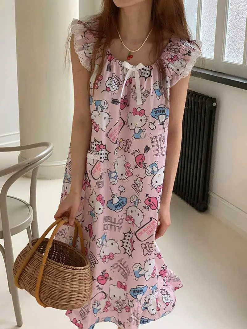 Jkichi - Korean Women Fashion - #vintageinspired - Kitty One-piece - 10