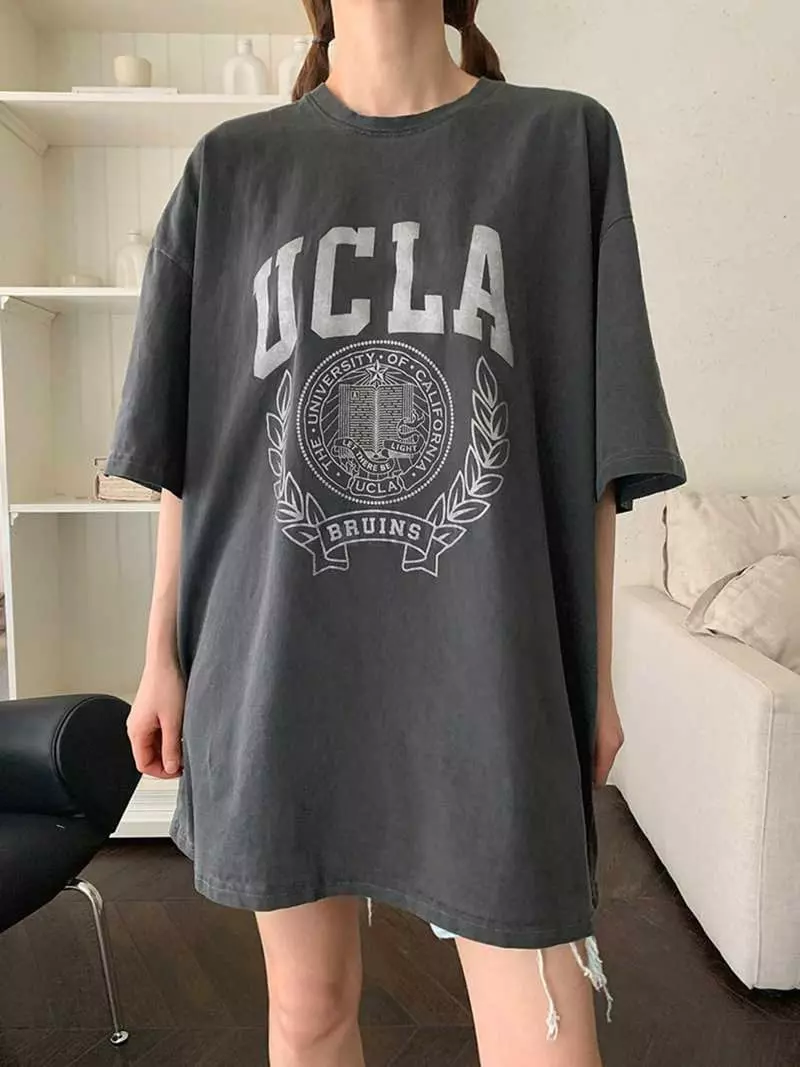 Jkichi - Korean Women Fashion - #vintageinspired - UCL Tee - 2