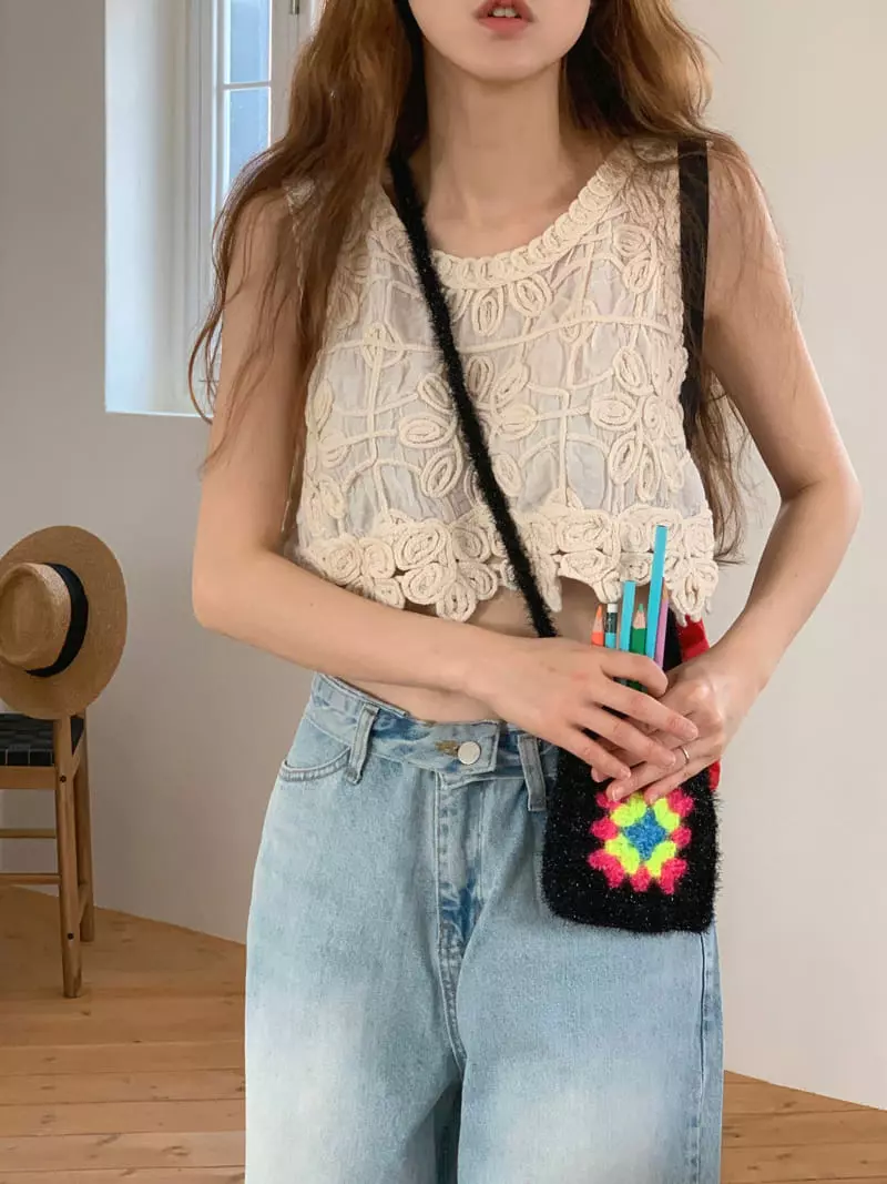 Jkichi - Korean Women Fashion - #vintagekidsstyle - Needle Sleeveless - 11
