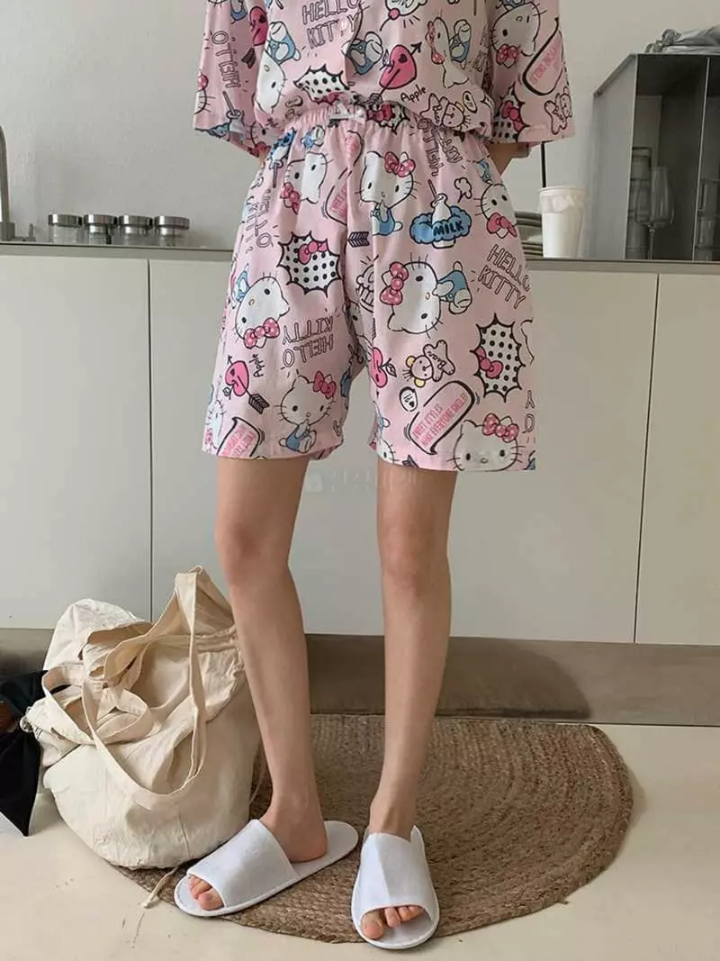 Jkichi - Korean Women Fashion - #vintagekidsstyle - Kitty Summer Set - 10