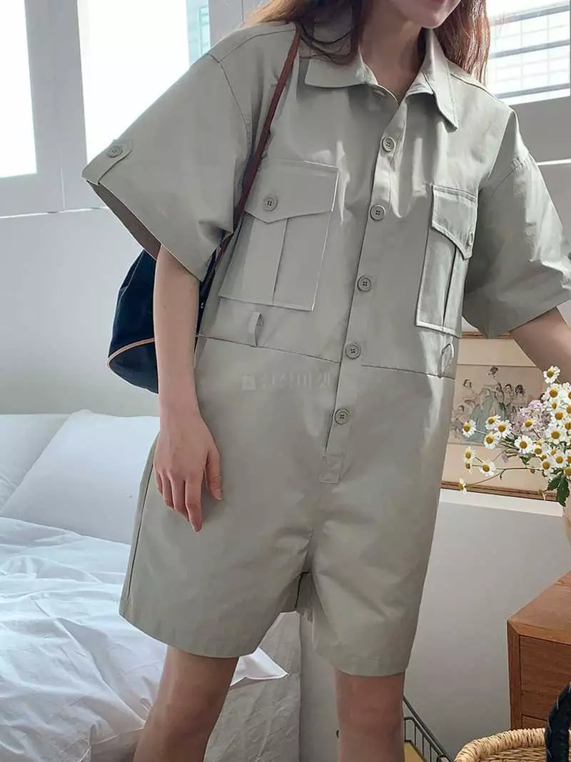 Jkichi - Korean Women Fashion - #vintagekidsstyle - C Jumpsuit - 6