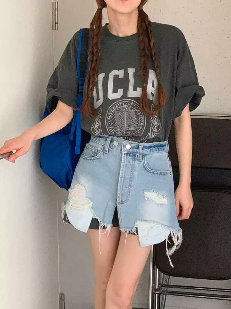 Jkichi - Korean Women Fashion - #vintagekidsstyle - UCL Tee - 3