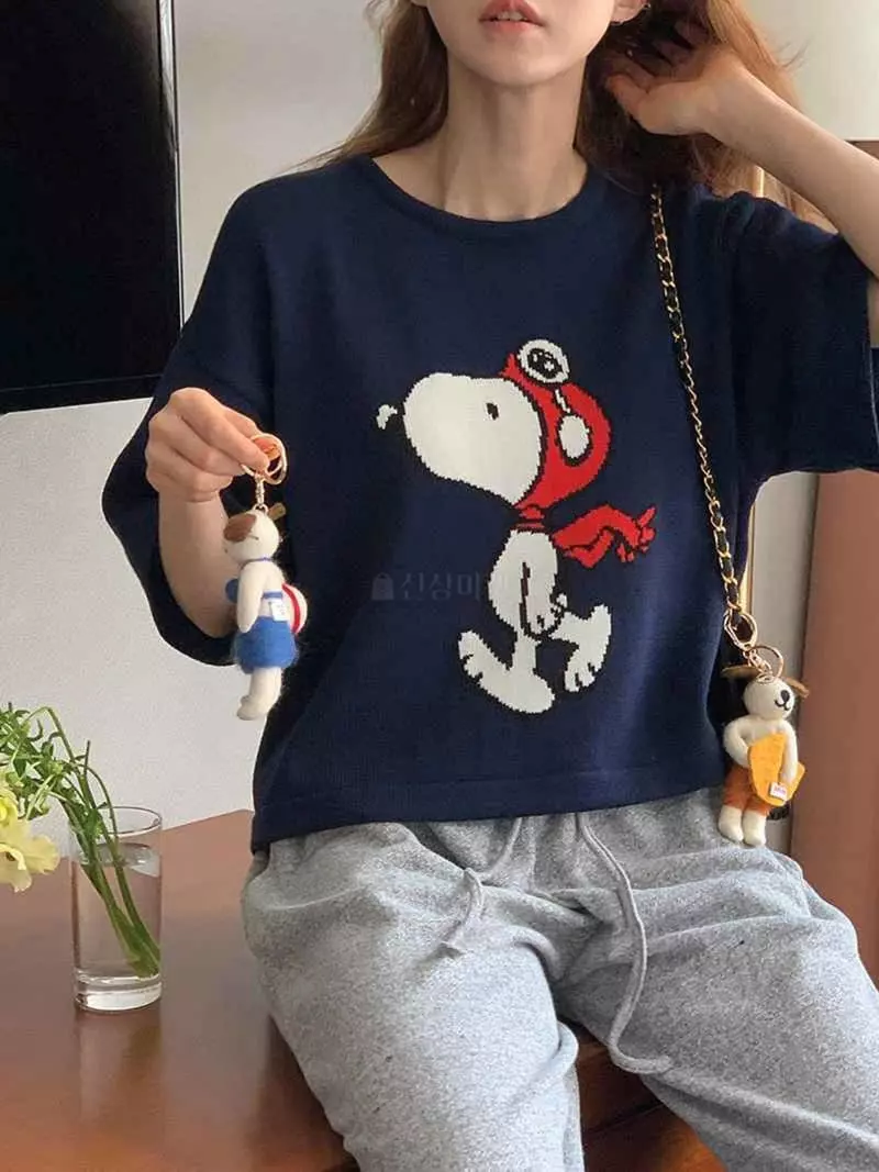Jkichi - Korean Women Fashion - #womensfashion - Snup Crop Tee - 12