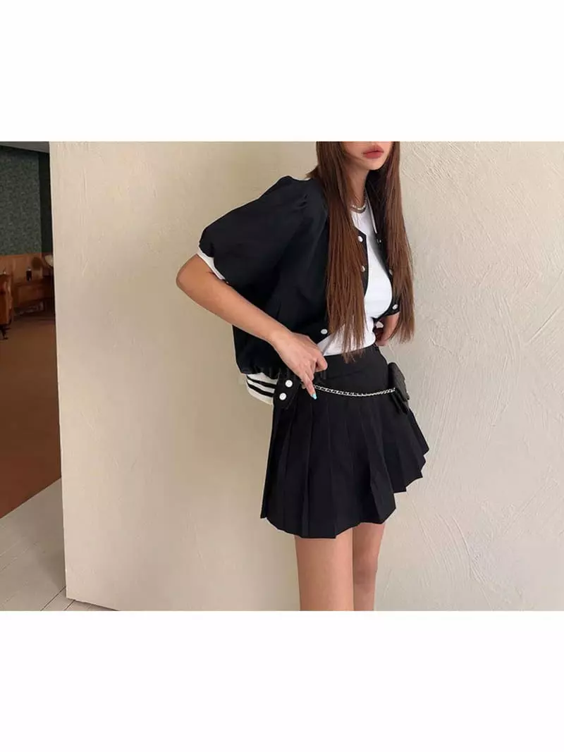 Jkichi - Korean Women Fashion - #womensfashion - Shirring Jacket - 12