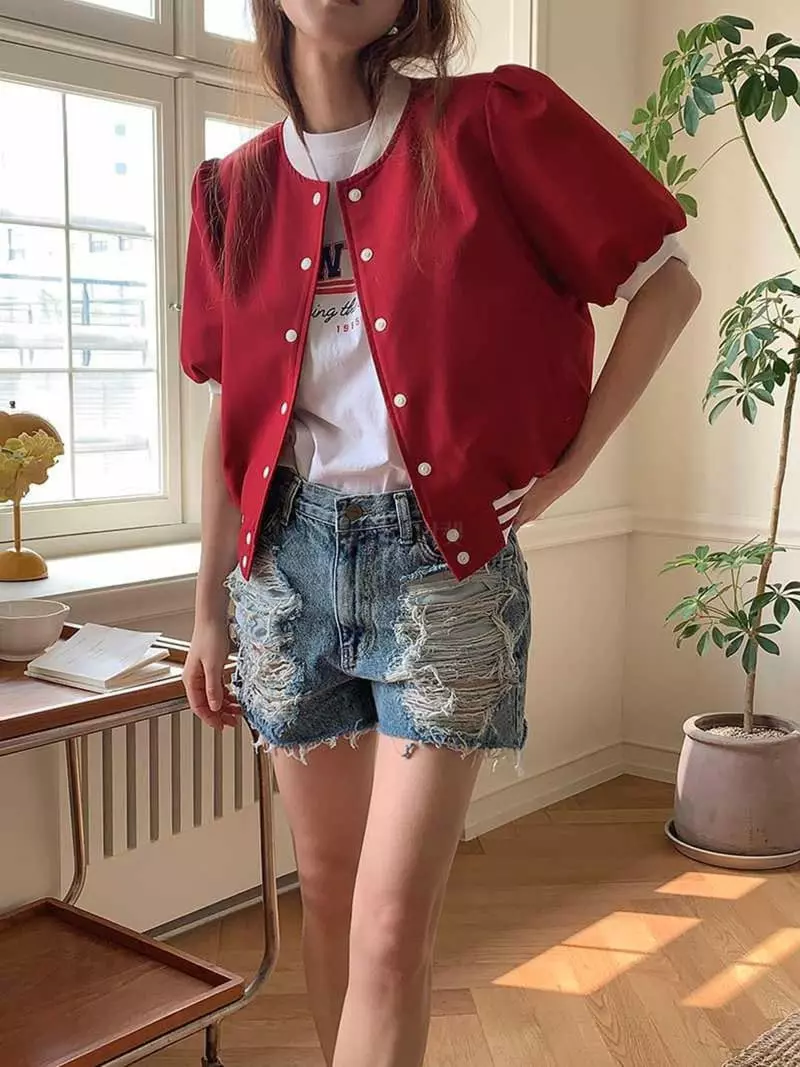Jkichi - Korean Women Fashion - #womensfashion - Shirring Jacket - 2
