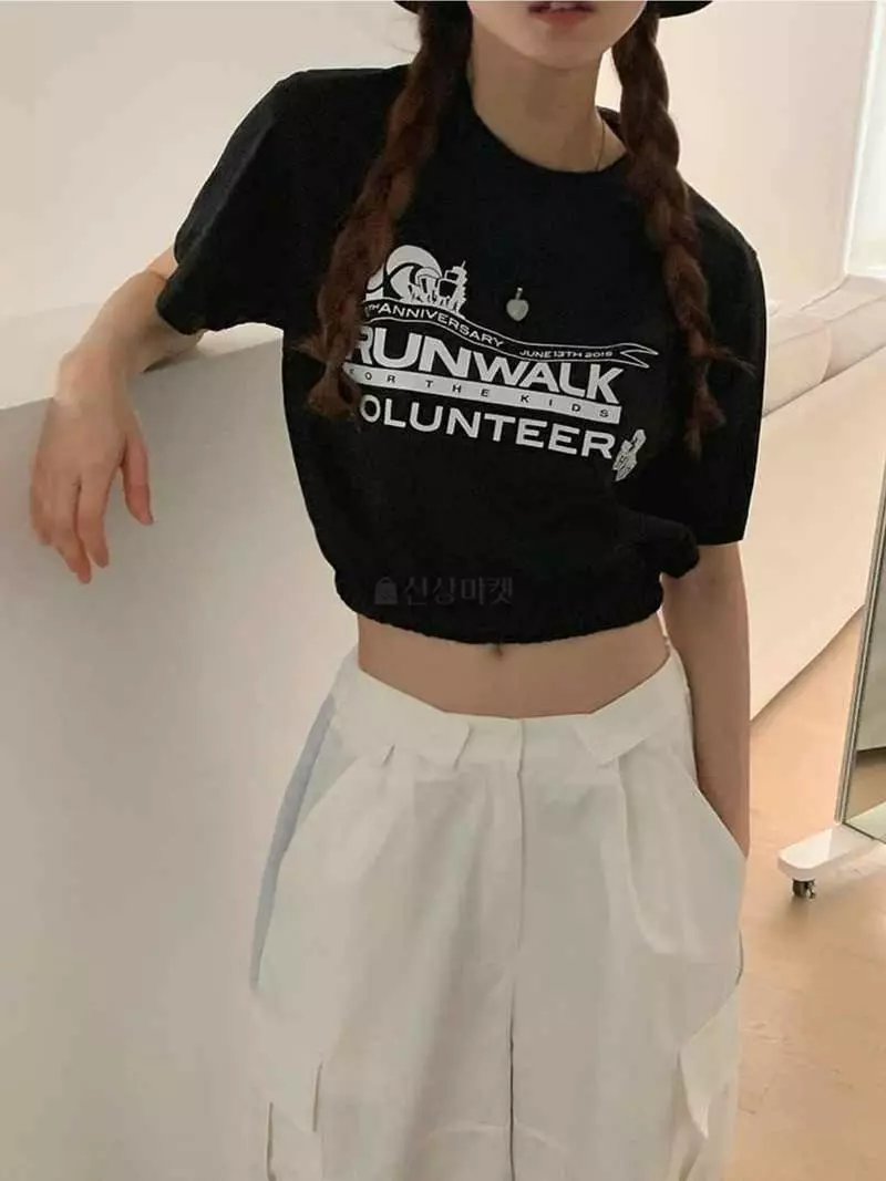Jkichi - Korean Women Fashion - #womensfashion - Banding Tee - 11