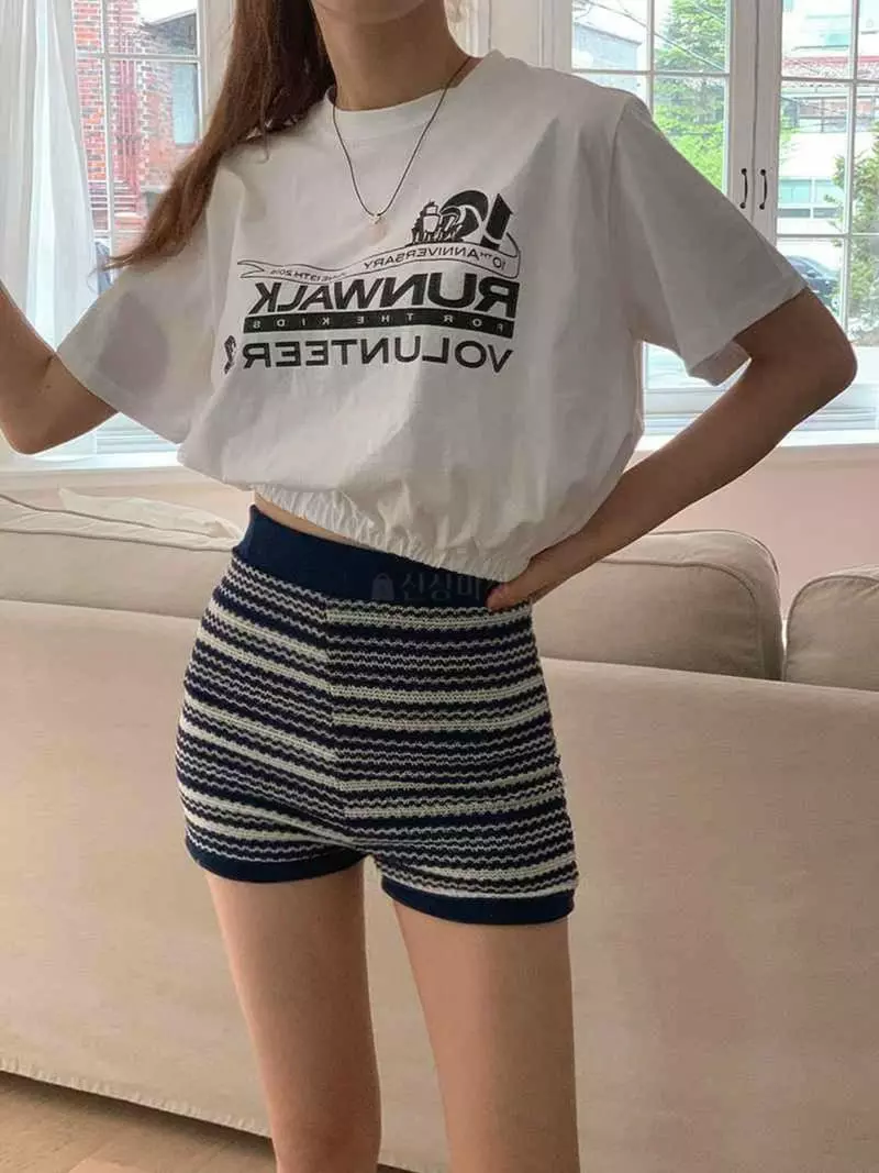 Jkichi - Korean Women Fashion - #womensfashion - Banding Tee - 9