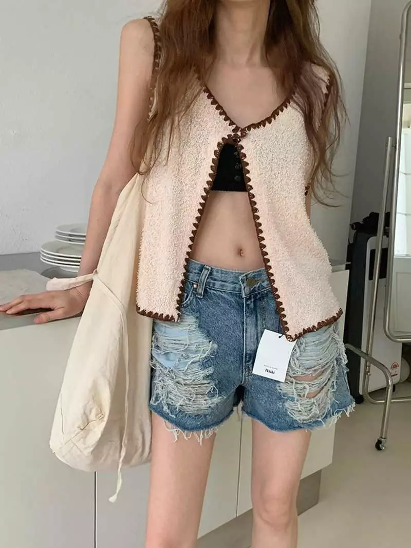Jkichi - Korean Women Fashion - #womensfashion - Mello Vest - 2