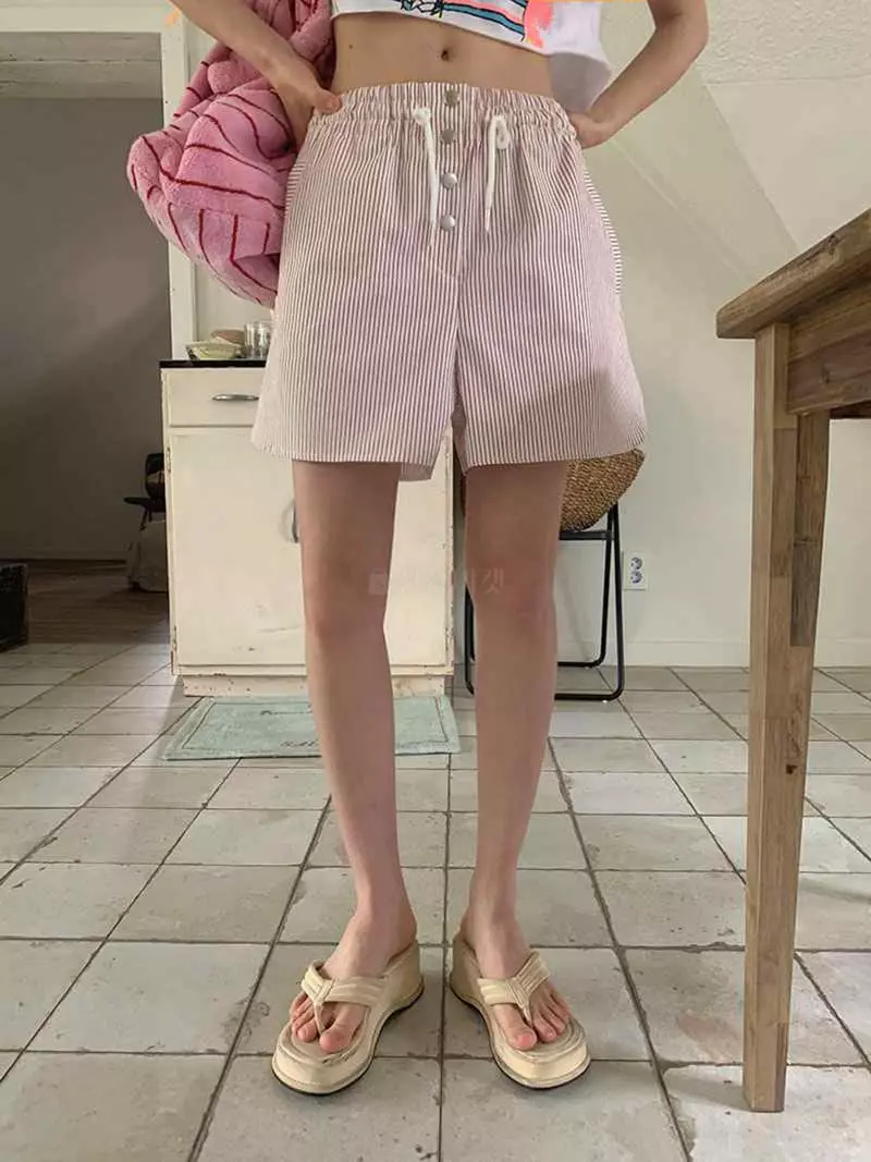 Jkichi - Korean Women Fashion - #womensfashion - Marine Shorts - 9