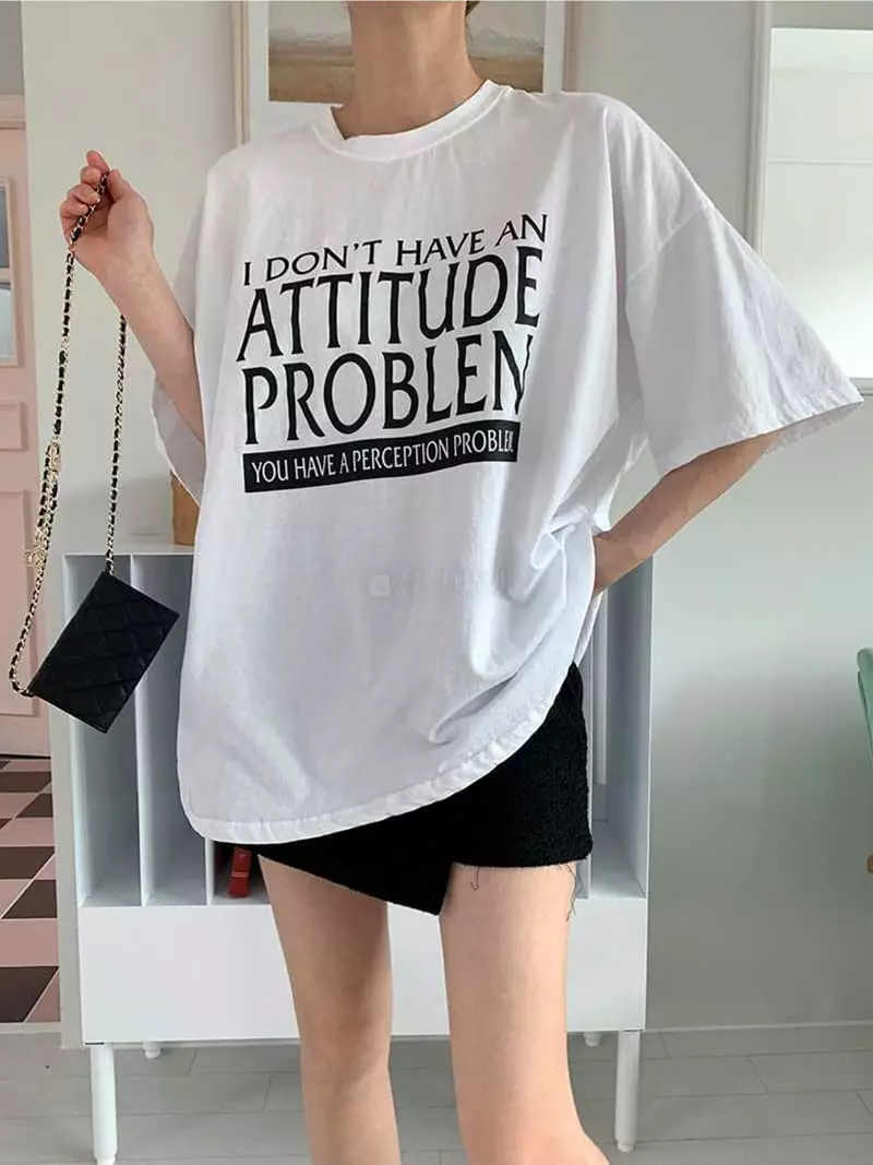 Jkichi - Korean Women Fashion - #womensfashion - Don’t Tee - 2