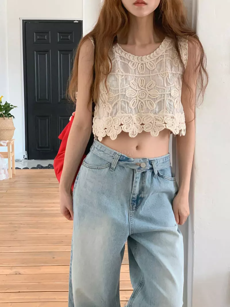 Jkichi - Korean Women Fashion - #womensfashion - Needle Sleeveless