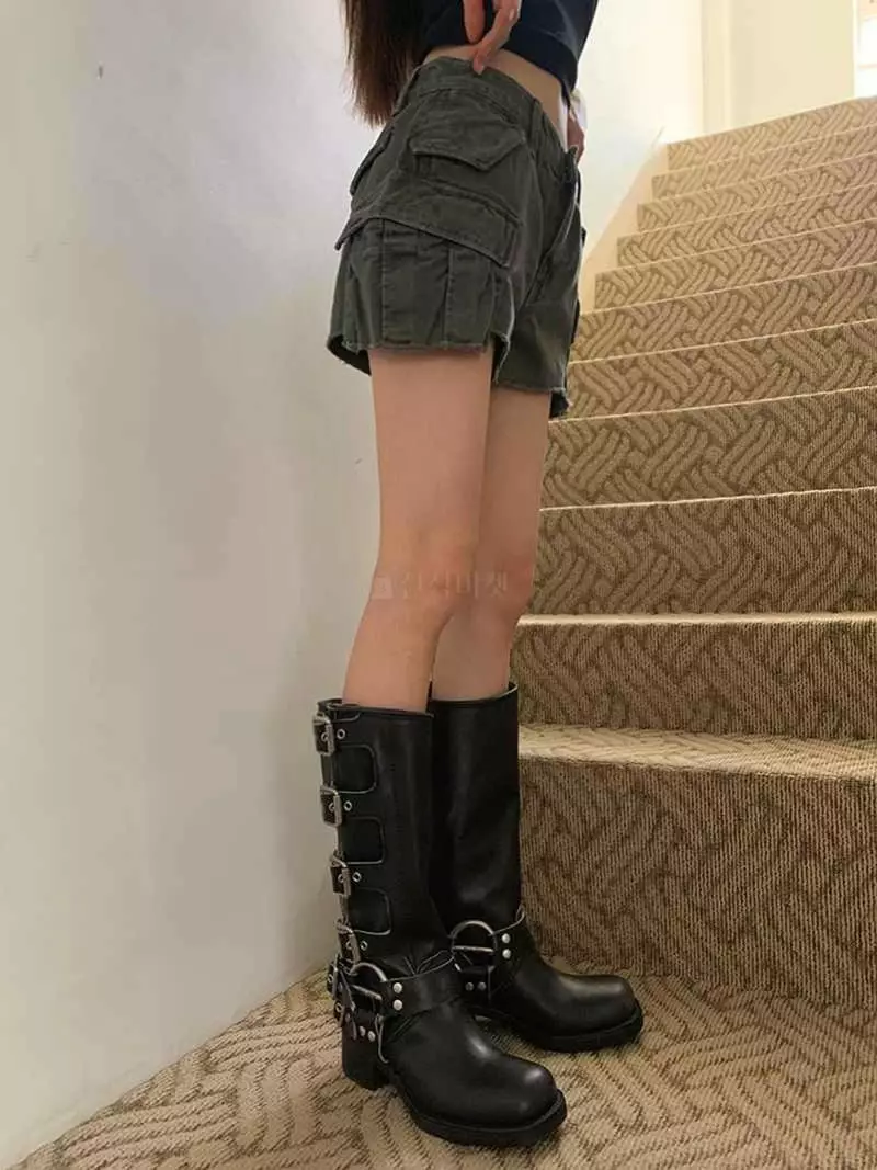 Jkichi - Korean Women Fashion - #womensfashion - 900 Cargo Shorts - 5